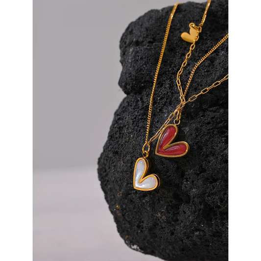 Argentelle Halsband sten